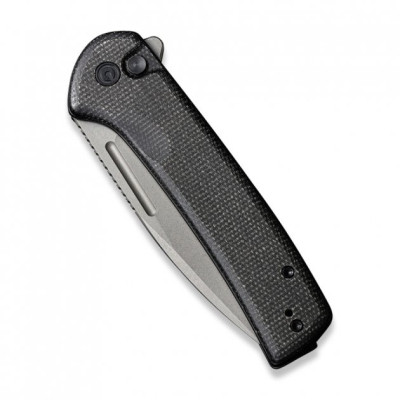 Ніж Civivi Conspirator Stonewash Black Micarta (C21006-1) Вінниця - фото 6