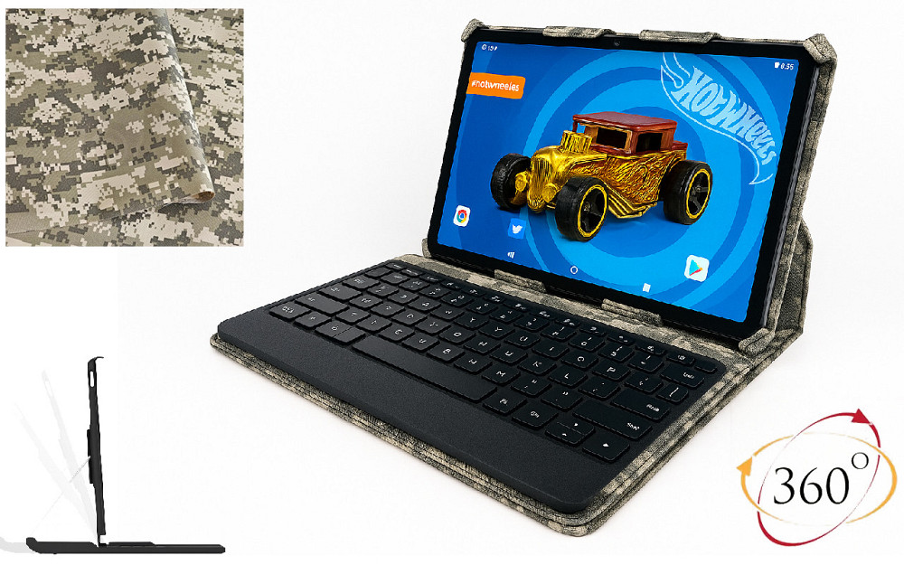 KeyMag для Blackview Oscal Pad 80 – чехол с магнитной клавиатурой, цвет Хаки Киев - изображение 1