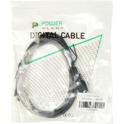 Кабель для принтера USB-C 3.0 to BM 1.5m PowerPlant (KD00AS1275) Вінниця - фото 3