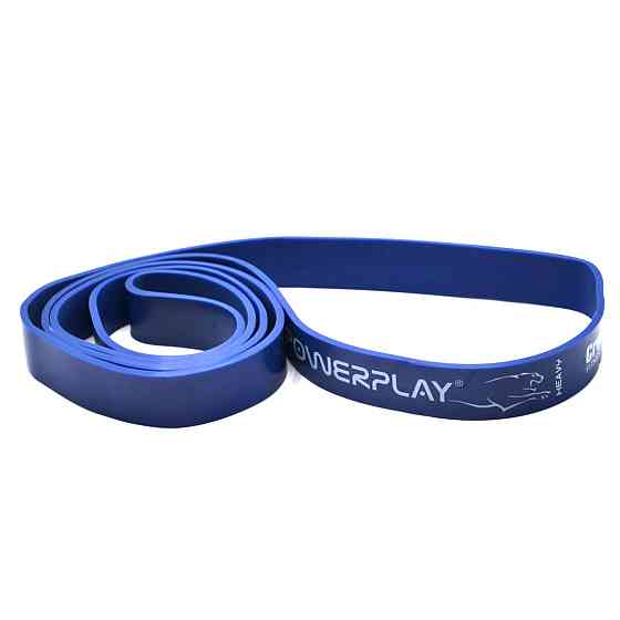 Еспандер-петля (гумка для фітнесу і кроссфіту) PowerPlay 4115 Power Band Синя (20-45kg) Кам'янське