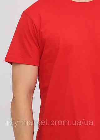 Футболка базова Stedman Classic-T Unisex  чоловіча червона (ST2000-SRE) Київ