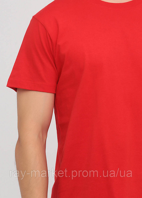 Футболка базова Stedman Classic-T Unisex  чоловіча червона (ST2000-SRE) Київ - фото 3