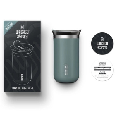 Термокружка Wacaco Octaroma Lungo 300 мл, блакитна (WOCT300BLU) Вінниця - фото 2