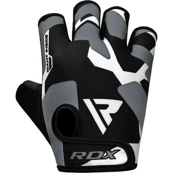 Перчатки для фітнесу RDX F6 Sumblimation Grey XL Кам'янське