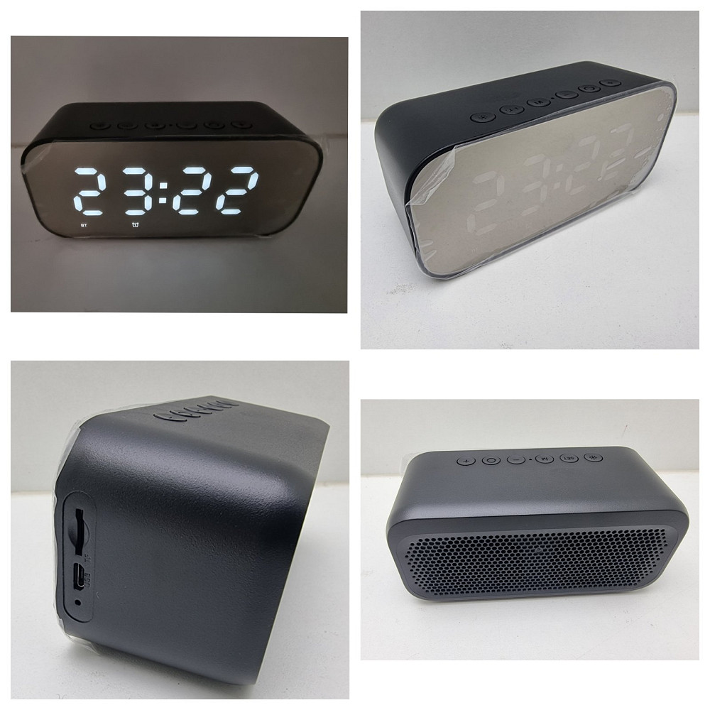 Настільний годинник Bluetooth колонка AFK BT518 Луцьк - фото 2