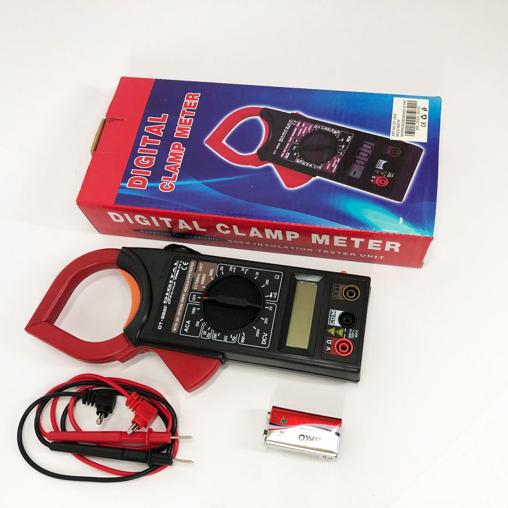 Цифровий амперметр постійного струму, Мережевий тестер електрика, Мультиметр для електричних систем IW-54 Львів - фото 1
