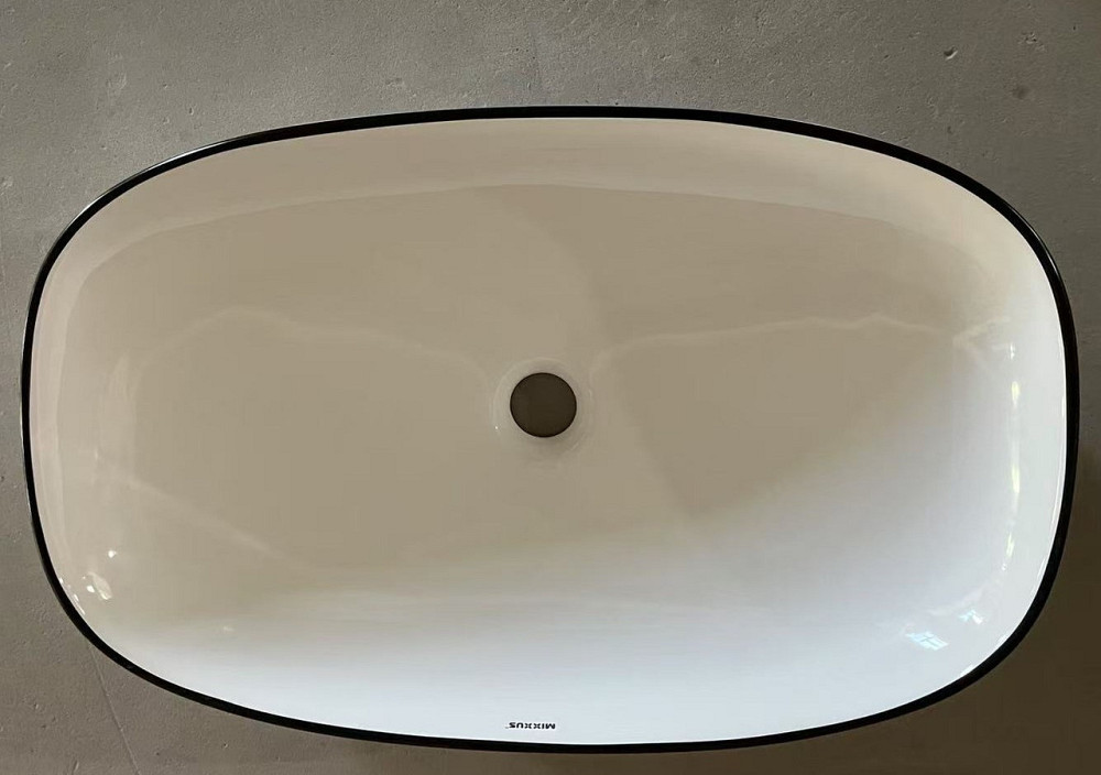 Раковина накладна Mixxus Premium DIVERSE-0111 EDGE BLACK 600х380х140mm   ( MP6562 ) 31057 Харьков - изображение 7