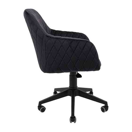 Стілець крісло м'який LibertyDesign U Jasmine 100 Piastra Roll Пластик Темно-сірий Київ