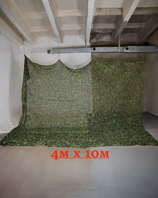 Маскова сітка НА СЕТОВИЙ ОСНОВИЙ 4 мх10м РП7365 Одеса - фото 1