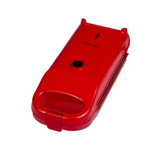 Sokany Мультипекар 6 в 1 Sokany SK-BBQ-836 700 Вт антипригарне покриття Червоний Коломия