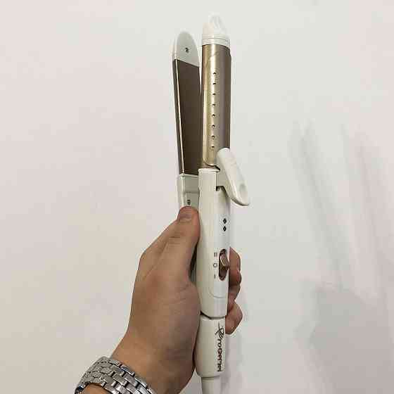 Широка праска для випрямлення волосся GEMEI GM-2961, Випрямляч для гладкості волосся BL-80 Івано-Франківськ