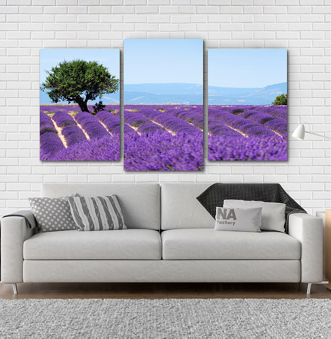 Модульна картина Природа Лаванда Art-41_3 Київ - фото 2