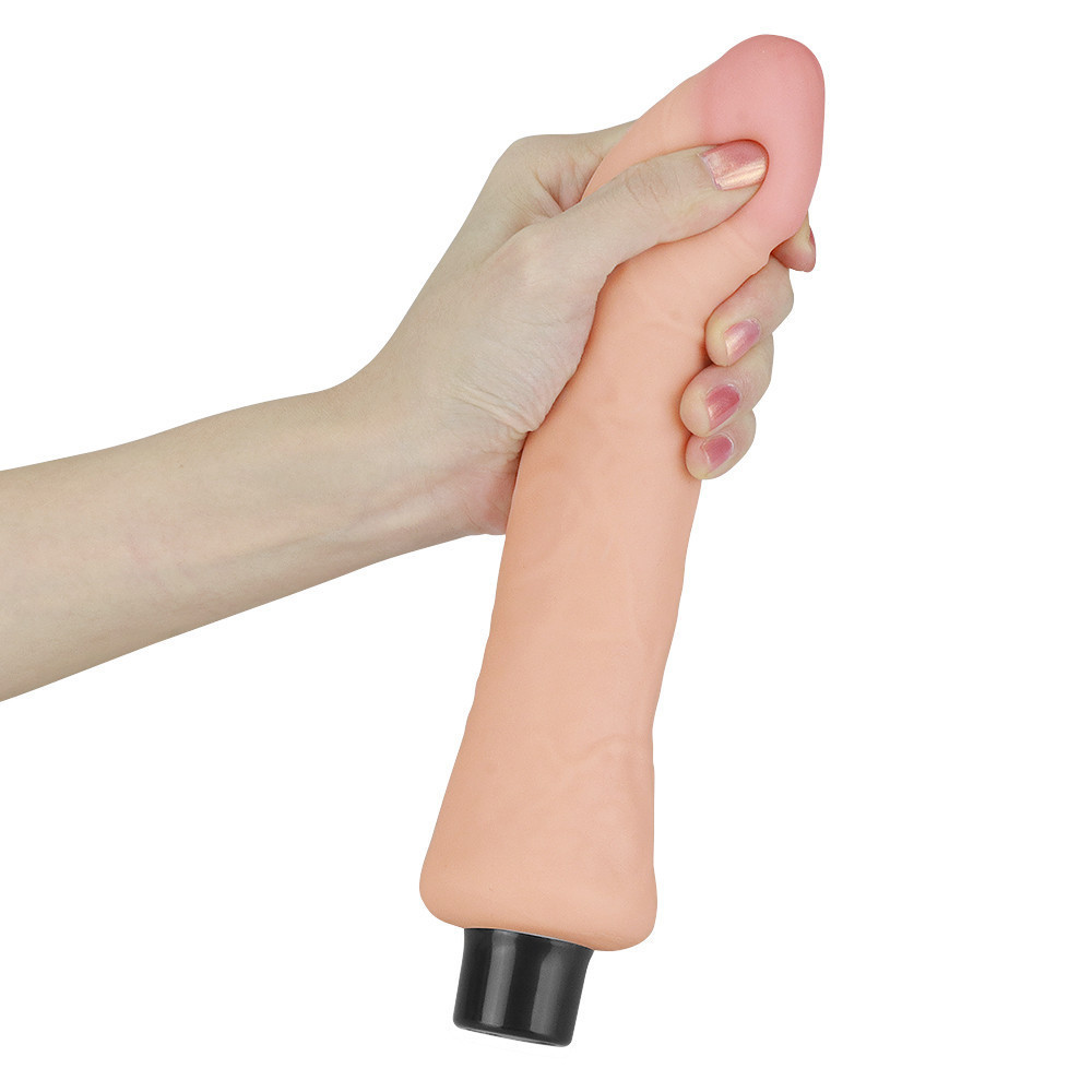 Реалістичний вібратор - Real Softee Vibrator 9" Sex Aura Київ - фото 8