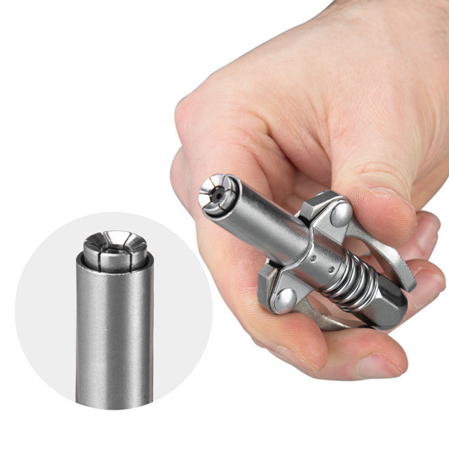 Насадка швидкознімна для мастильного шприца, подвійна ручка INTERTOOL AT-3063 Киев - изображение 4