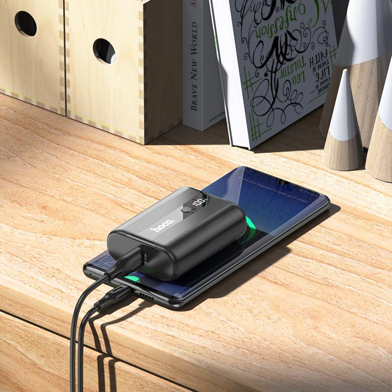 Павербанк 10000 mAh HOCO Q3 Pro 22.5W+PD20W быстрая зарядка power bank повербанк Одесса - изображение 7