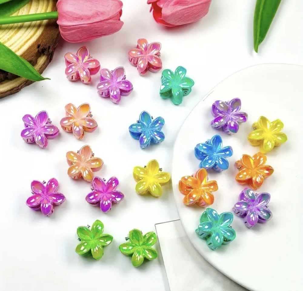 Комплект заколок квітки 20 шт (2,5 см) Сміла - фото 5