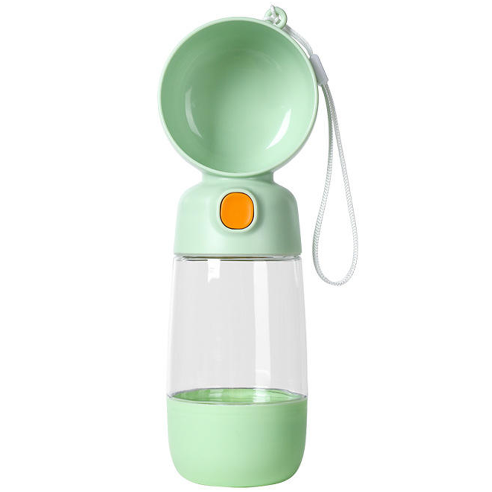 Поїлка-пляшка для собак 2-в-1 з контейнером для їжі,350мл,AND 123 SBR Київ - фото 5