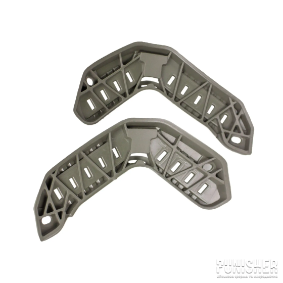 Рельсовое крепление на шлем каску FAST Планка Оливковый Винница