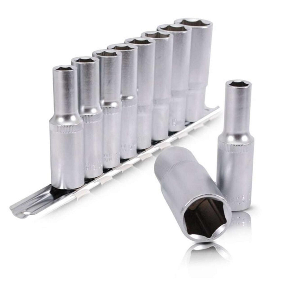 Набор головок удлиненных на планке, 10;12;13;14;15;17;19;22 - 1/2, 8 ед. Мукачево - фото 1