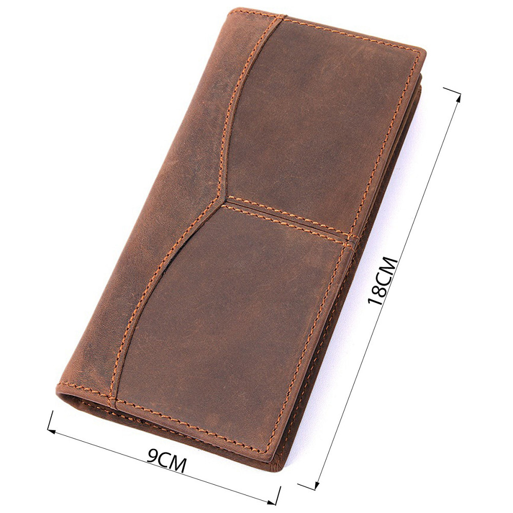 Бумажник мужской Vintage 14615 Коричневый Киев - изображение 13