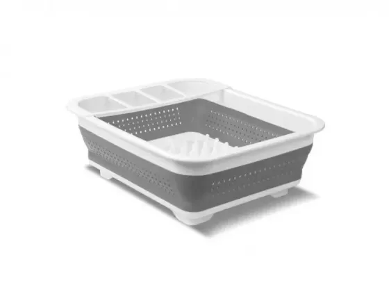 Сушка силиконовая для посуды Benson BN-090 | складная кухонная сушилка для посуды Бенсон, Бэнсон Коломия