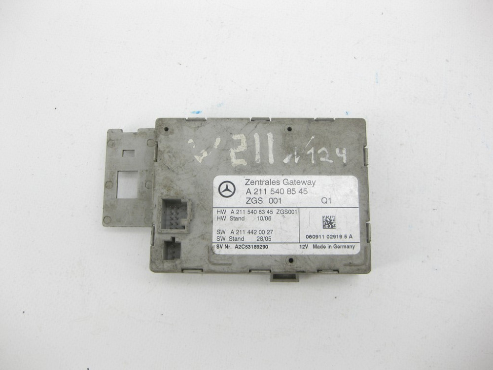 Mercedes-Benz  A2115408545 Блок управління Zentrales Gateway E-class W211 E-class S211 Одеса - фото 1