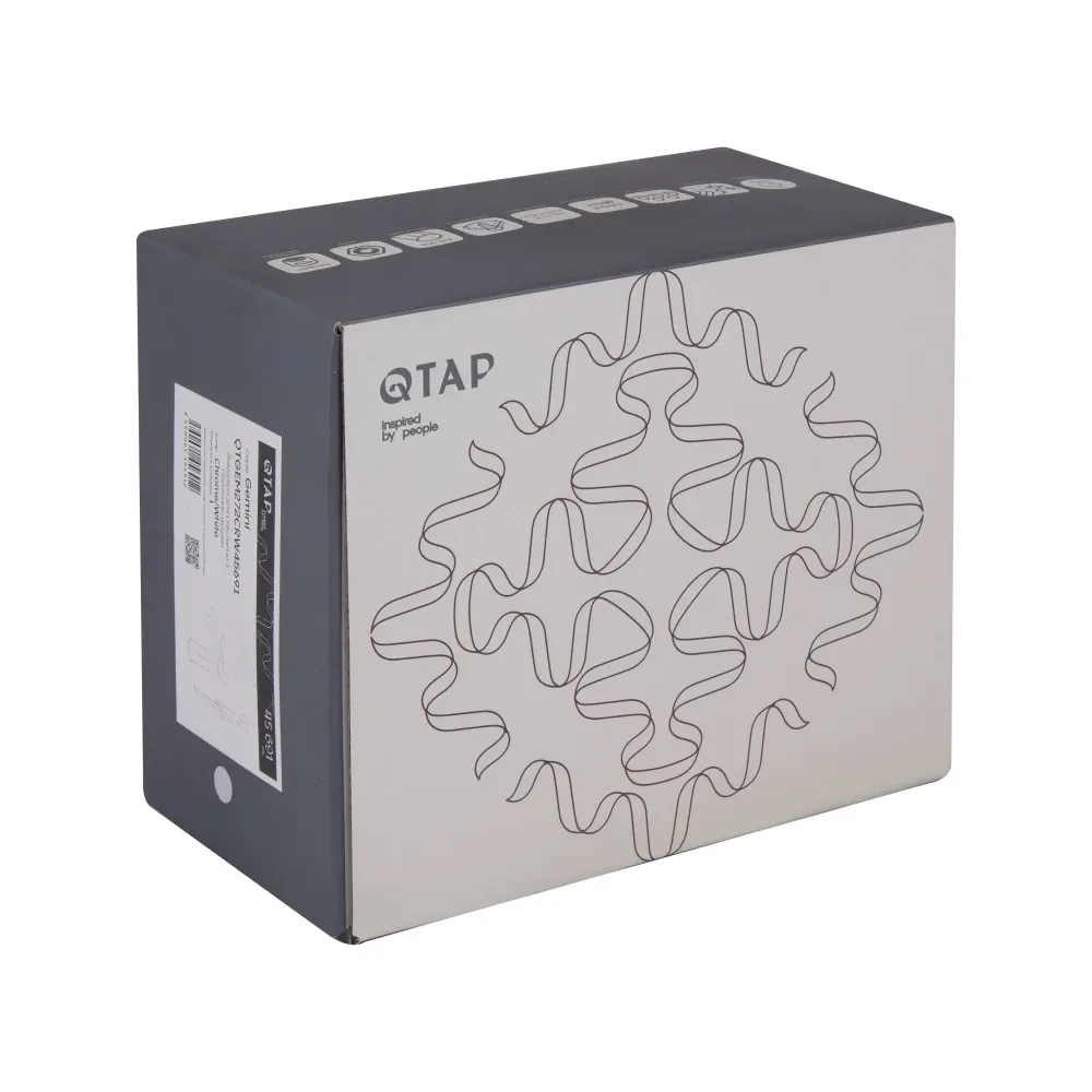 Смеситель для раковины Qtap Gemini с гигиеническим душем QTGEM272CRM45689 Chrome Киев - изображение 8