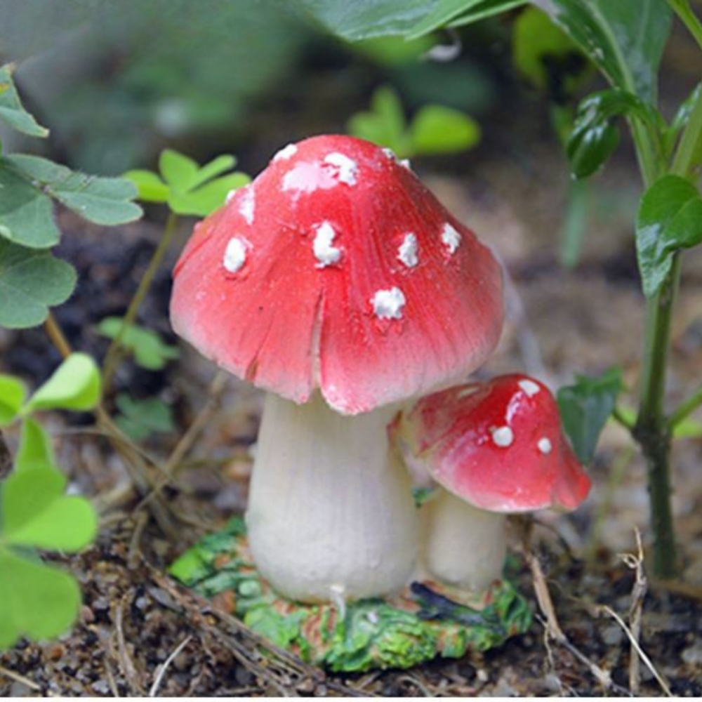 Садовые Грибы из полистоуна 5 х 4.5 х 3 см Одесса - изображение 2