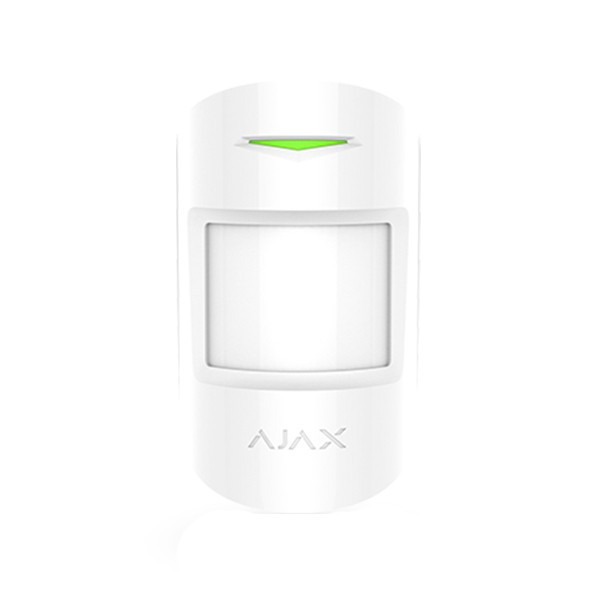 Бездротовий датчик руху і розбиття Ajax CombiProtect (8EU) ASP white Київ - фото 1