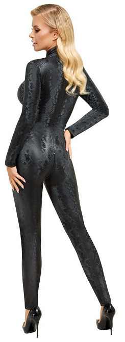 Комбінезон Cottelli Collection Jumpsuit Snake 2730740 black - S Sex Aura Київ - фото 7