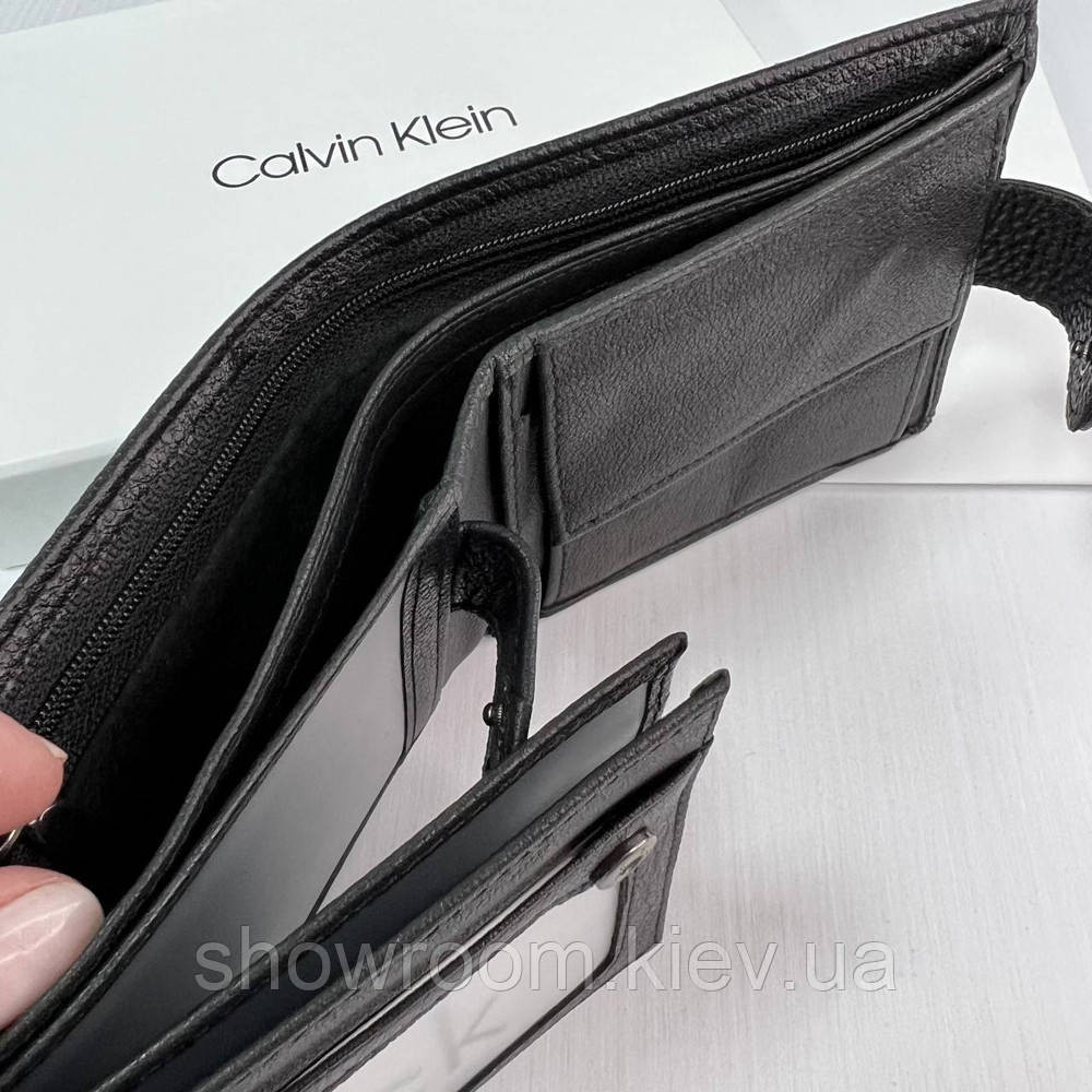 Мужской подарочный набор ремень и портмоне Ck (497) Киев - изображение 6