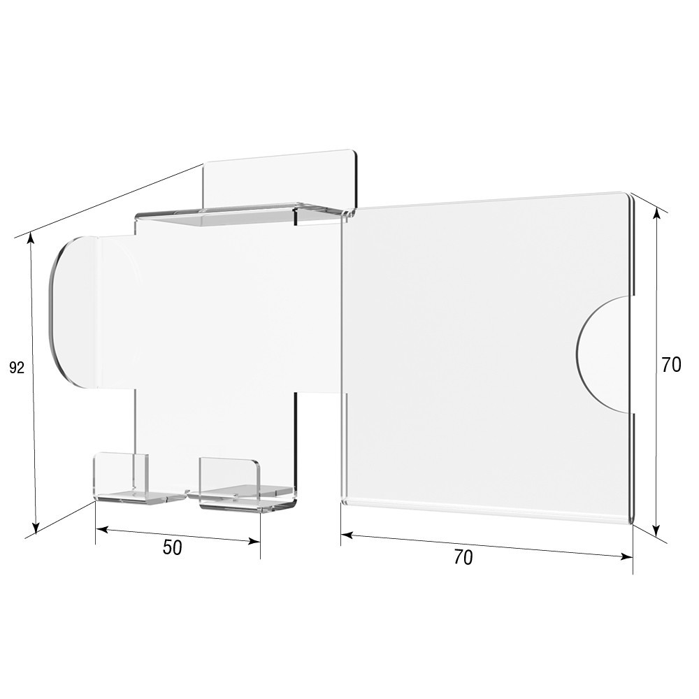 Підставка EKOSTAR під смартфон з описом для економпанелі Київ - фото 3