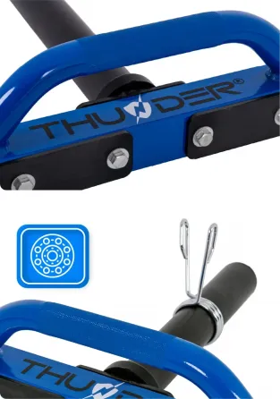 Гриф олимпийский шестигранный 141/50 TRAP BAR THUNDER Киев