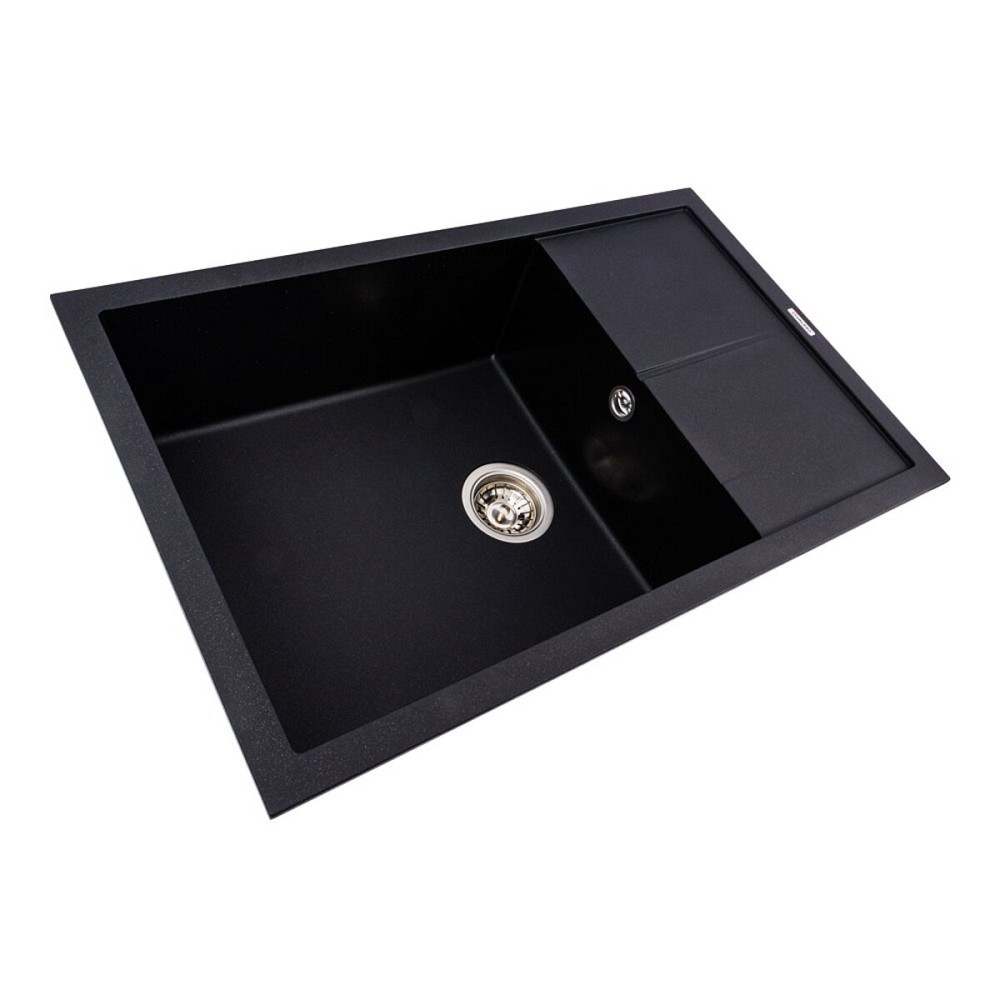 VALESO Гранітна мийка VALESO CALYPSO 7950 матова Чорний металік Киев - изображение 2