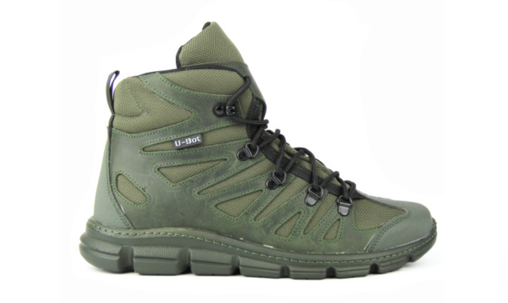 Військові черевики чоловічі, демісезонні, зелені, захист від вологи, підходять для служби, туризму, походів Львів - фото 7