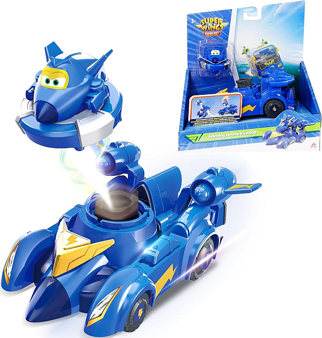 Ігровий набір Super Wings Spinning Vehicle Джером (Jerome) Киев - изображение 1
