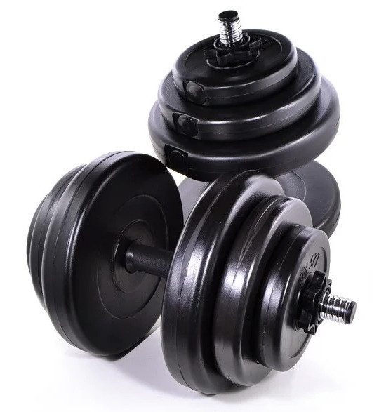 Гантели 2 по 18,5 кг разборные наборные для дома Киев - изображение 2