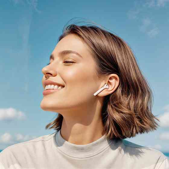 Бездротові навушники BOROFONE BW86 з сенсорним управлінням, білі Київ