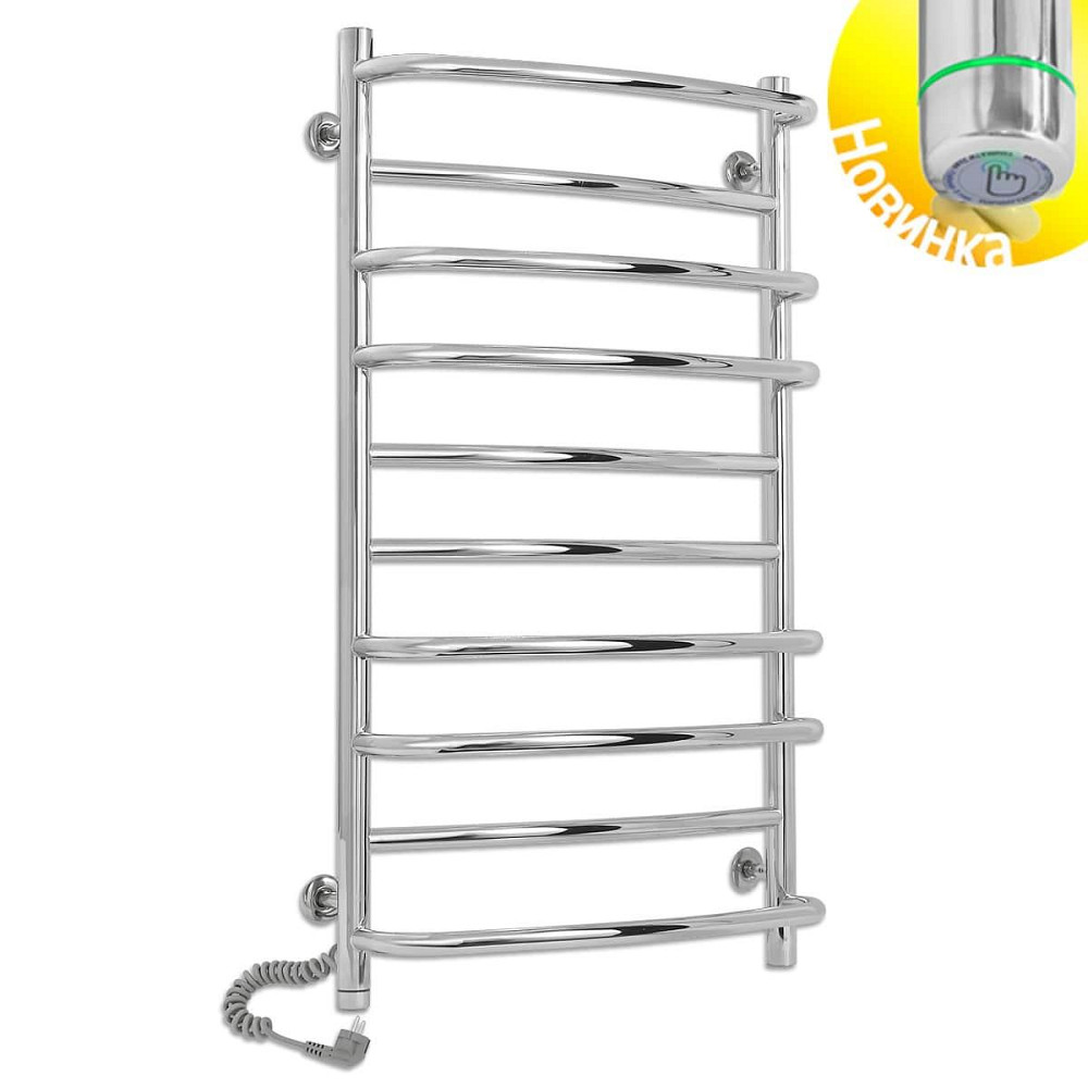 Електрична рушникосушарка Laris Євромікс П10 600Х900 Е сенсор S3 ліве підключ Київ - фото 1