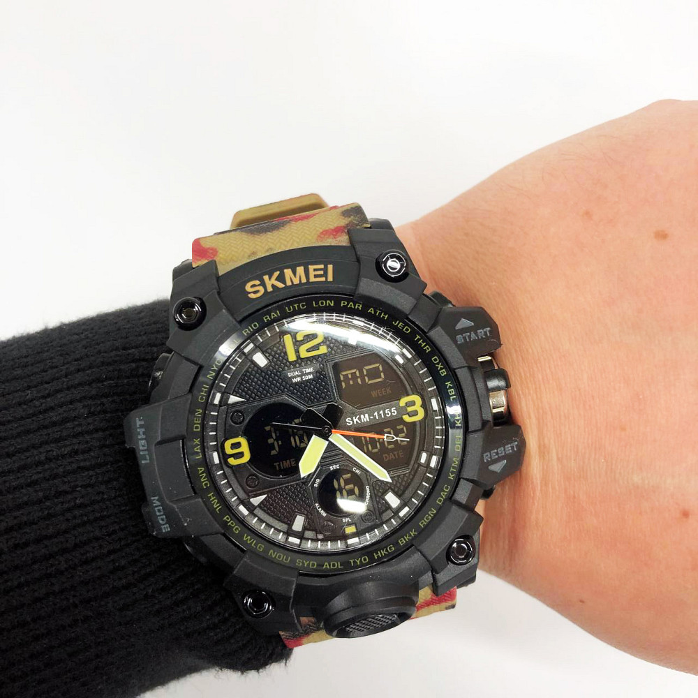 Тактичні військові годинники для ЗСУ, Годинники для чоловіків з водозахистом подорожей GD-74 Івано-Франківськ - фото 7