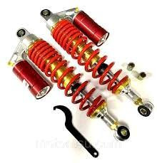 Амортизатори (пара) Delta 340mm, газомасляні (червоні) EVO Киев - изображение 1