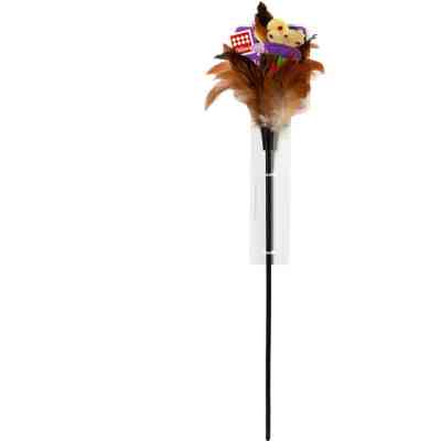 Іграшка для котів GiGwi Teaser Дразнилка з пір'ям 55 см (75028) Вінниця