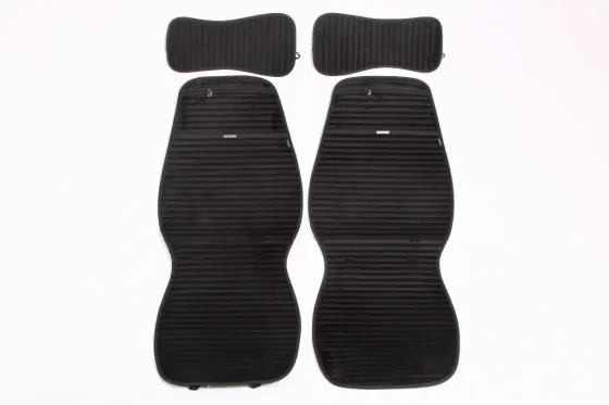 Накидка на сідницю Elegant Napoli передній чорний (2 шт. з підголовками) Вінниця