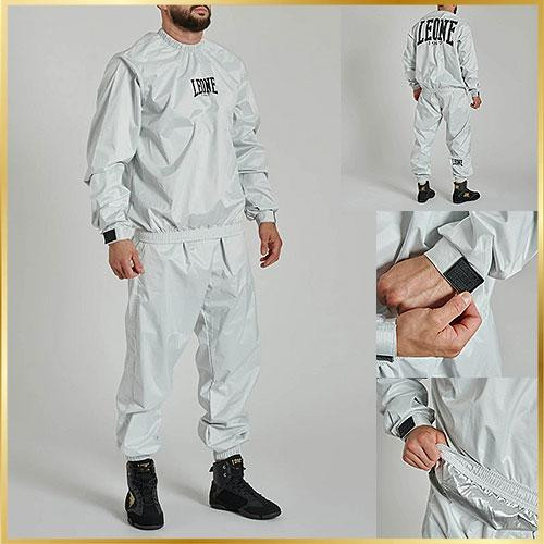 Костюм для похудения Leone Advance Grey термокостюм сауна эффект потоотделения фитнес тренировочный Размер S/M Киев - изображение 1