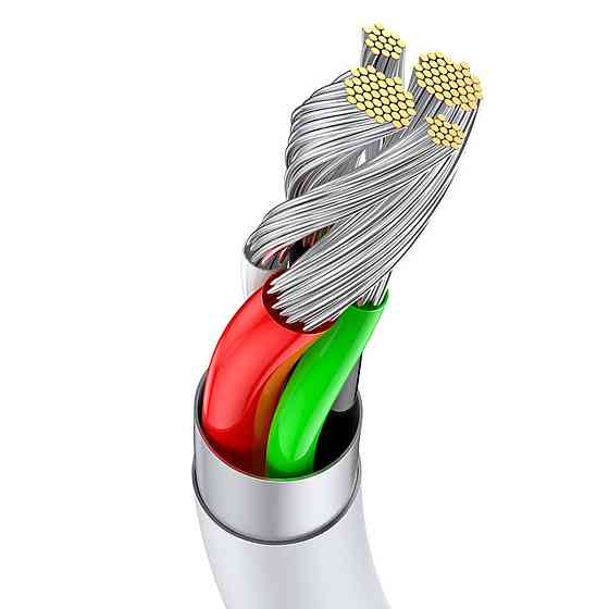 Кабель USB - Type-C Baseus Superior Series 66W 1m White CATYS-02 Одеса