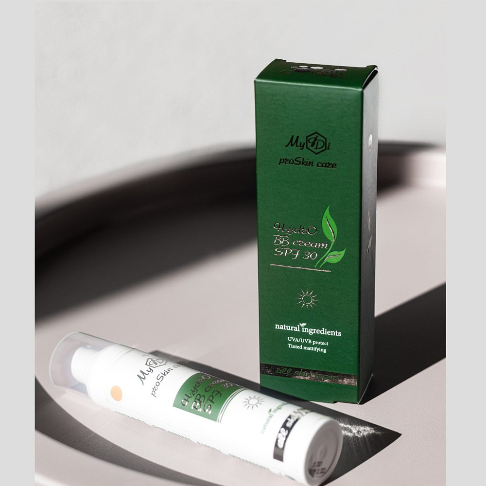 Увлажняющий крем BB SPF 30 H2ydrO BB cream SPF 30 (светлый беж) MyIDi 50 мл Киев - изображение 1