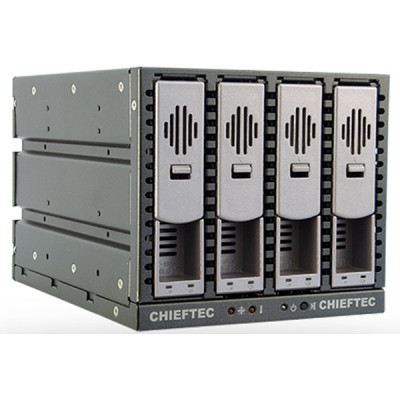 Бекплейн Chieftec 3x5.25&quot;/4x3.5&quot; Hot-Swap (SST-3141SAS) Вінниця - фото 1