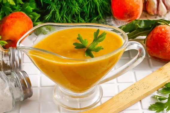 Соус персиковий домашній 0,5 л Київ - фото 1