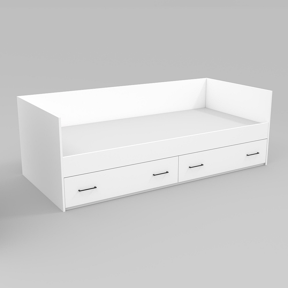 Кровать детская Tetris Т-6, Белый, 2032х934х700 Львов - изображение 1