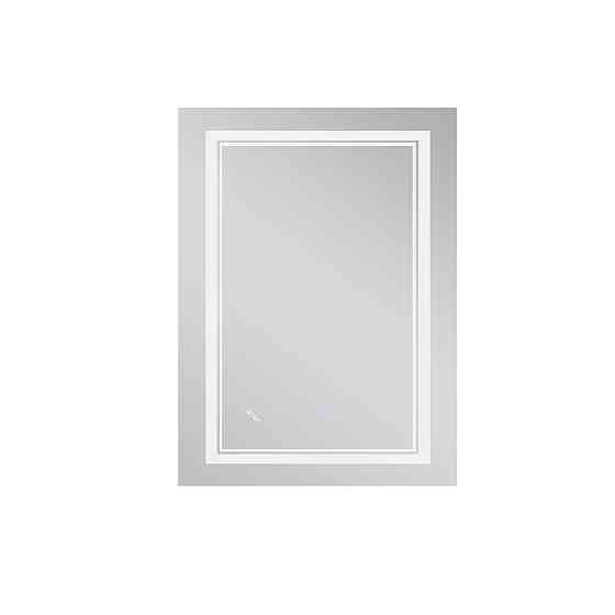 Зеркало Qtap Cardinal 600х800 с LED-подсветкой Touch, с антизапотеванием, с диммером, рег. темп. цвета (3000-6500K) QT0478C6080 Киев